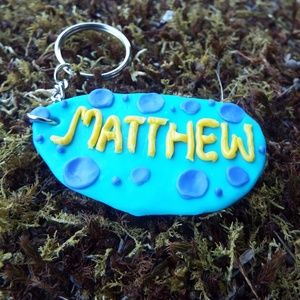 Name key chain- matthew (personalized)